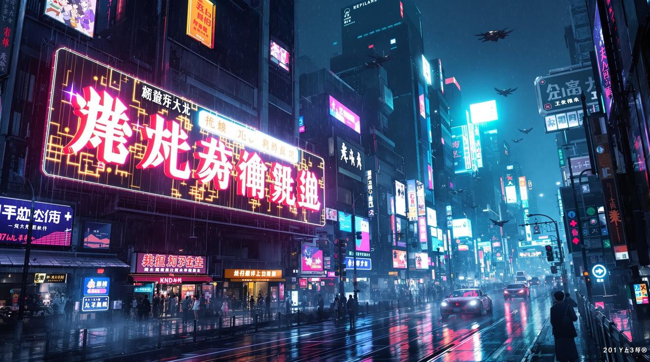 韩漫免费赛博世界 - 数据洪流中的未来都市